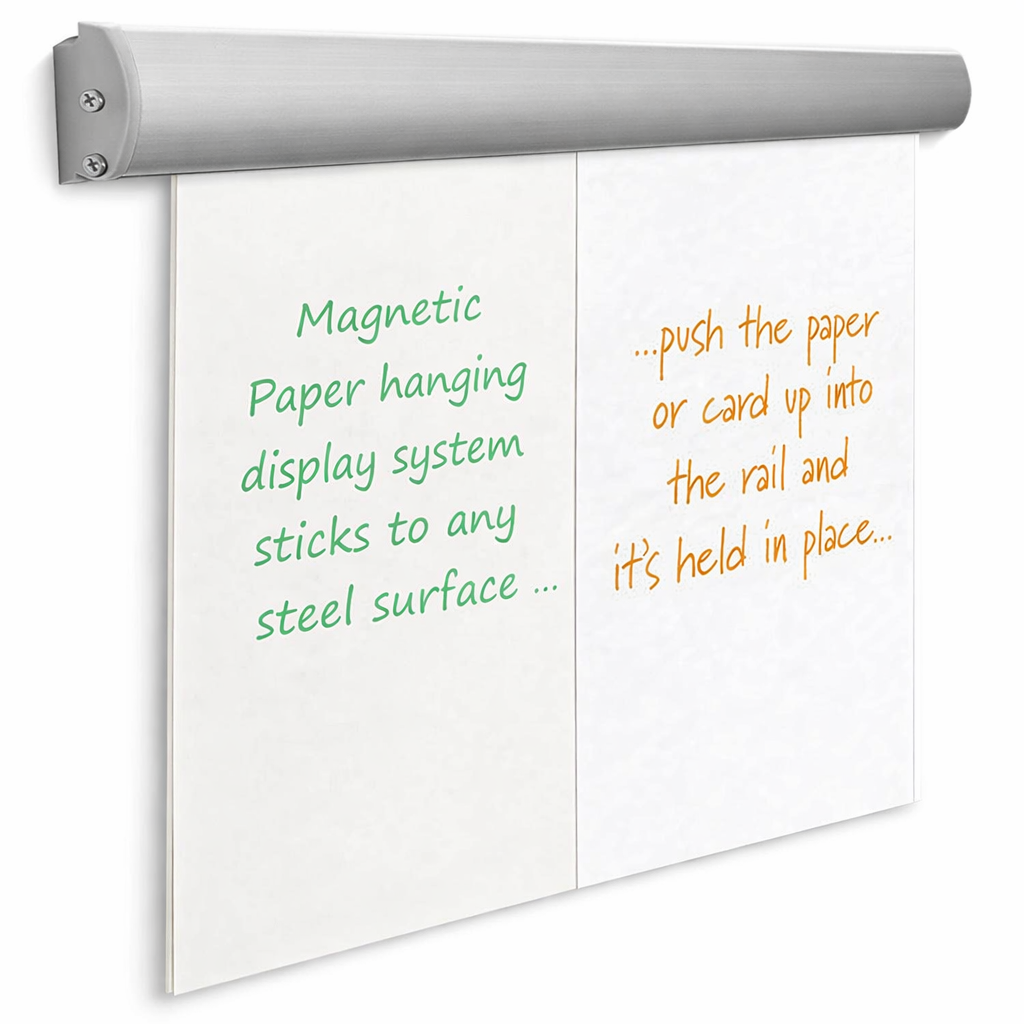Suport magnetic pentru hartie flipchart, agatatori reglabile, 70 cm, ProCart - imagine 21